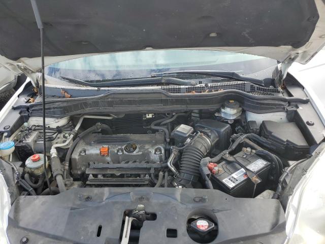 5J6RE4H76BL066260 - 2011 HONDA CR-V EXL WHITE photo 12