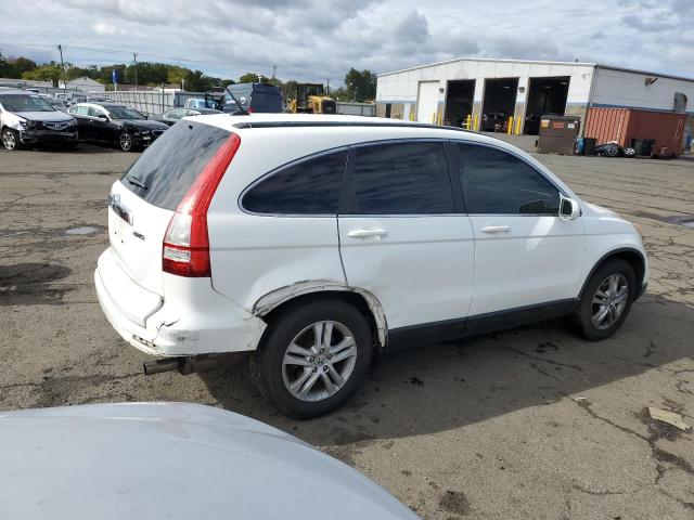 5J6RE4H76BL066260 - 2011 HONDA CR-V EXL WHITE photo 3