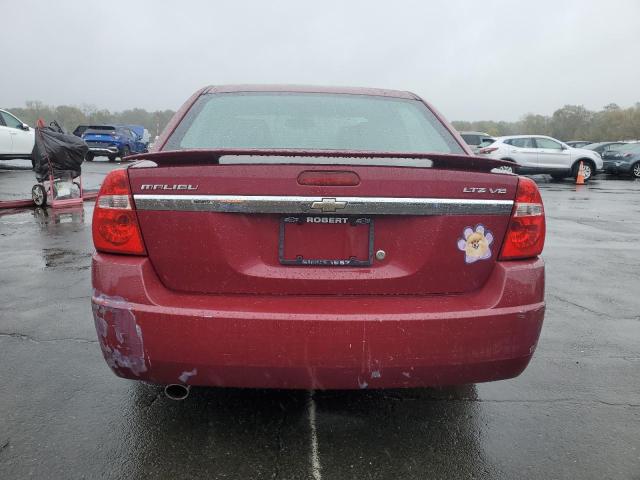 1G1ZU53816F244491 - 2006 CHEVROLET MALIBU LTZ MAROON photo 6