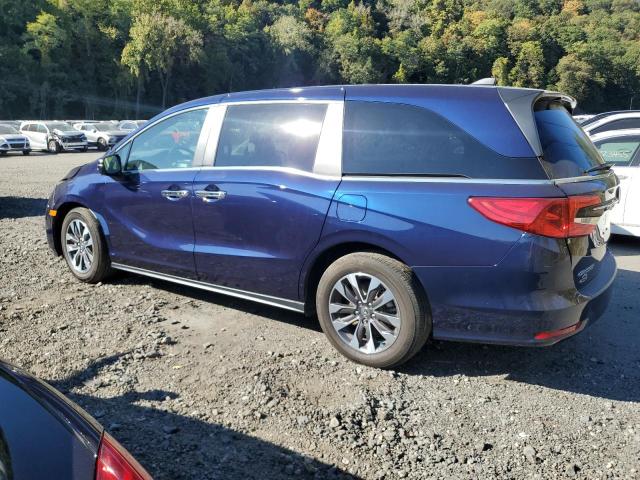 5FNRL6H62RB056630 - 2024 HONDA ODYSSEY EXL 蓝色 照片 2