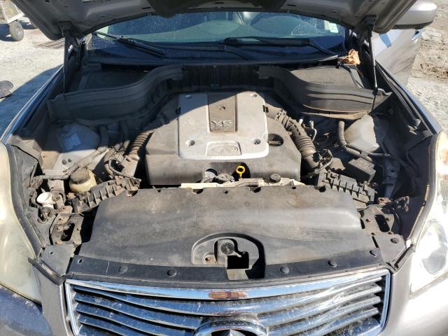 JN1AJ0HR3AM756472 - 2010 INFINITI EX35 BASE ვერცხლისფერი ფოტო 11