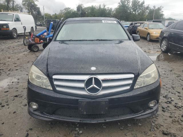 WDDGF8BB7AR087733 - 2010 MERCEDES-BENZ C 300 4MATIC BLACK photo 5