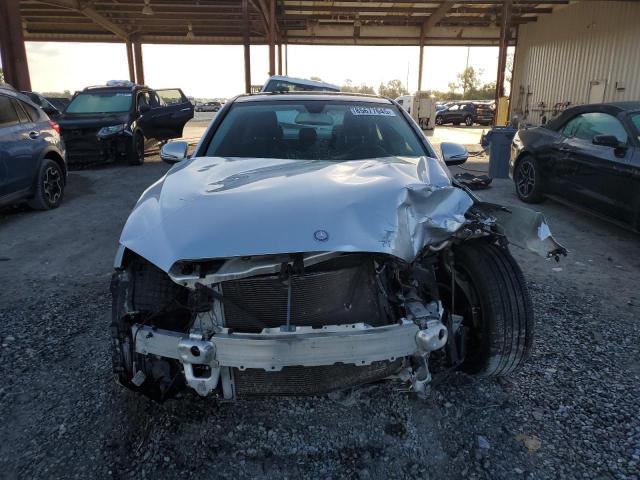 55SWF4KB8HU213630 - 2017 MERCEDES-BENZ C 300 4MATIC SILVER photo 5