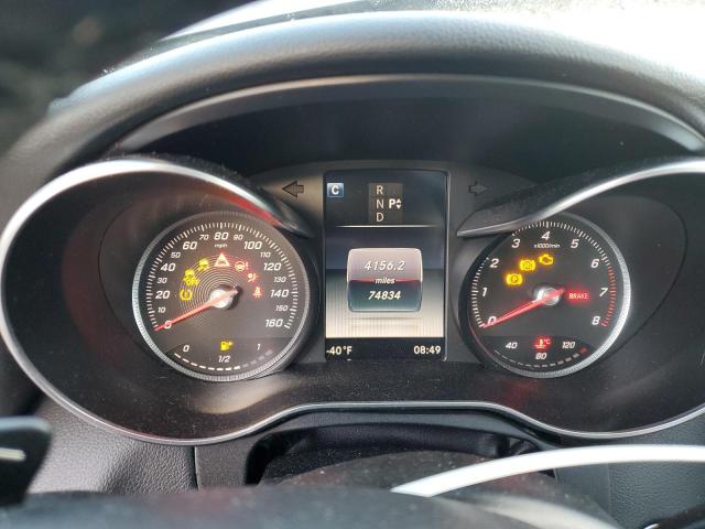 55SWF4KB8HU213630 - 2017 MERCEDES-BENZ C 300 4MATIC SILVER photo 9