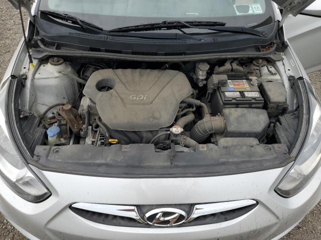 KMHCT5AE7DU131061 - 2013 HYUNDAI ACCENT GLS Күміс фото 11