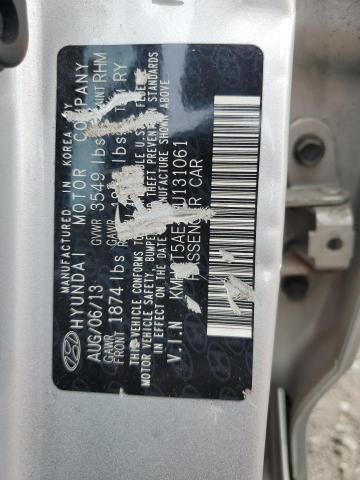 KMHCT5AE7DU131061 - 2013 HYUNDAI ACCENT GLS Күміс фото 13