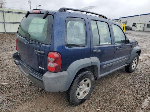 1J4GL48K96W223110 - 2006 JEEP LIBERTY SPORT ლურჯი ფოტო 3