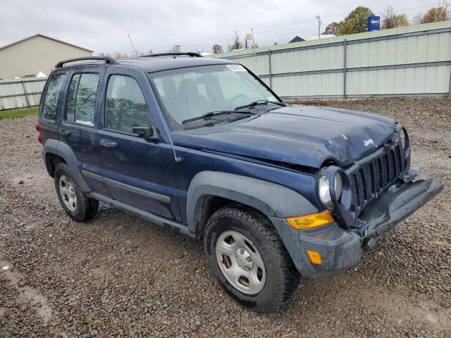 1J4GL48K96W223110 - 2006 JEEP LIBERTY SPORT ლურჯი ფოტო 4