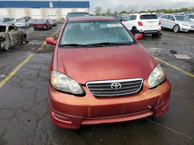 1NXBR32EX6Z592206 - 2006 TOYOTA COROLLA CE წითელი ფოტო 5