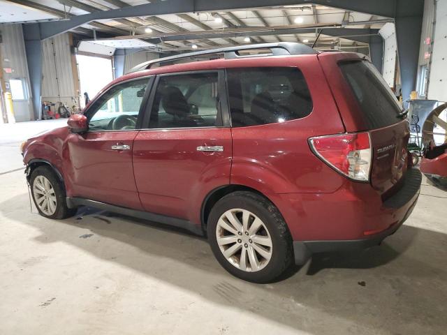 JF2SHADC8BH756712 - 2011 SUBARU FORESTER 2.5X PREMIUM BURGUNDY photo 2