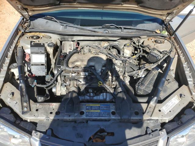 2G1WF52E359321793 - 2005 CHEVROLET IMPALA SILVER photo 11
