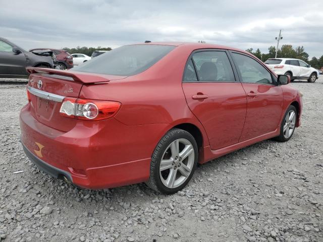 5YFBU4EE5DP151730 - 2013 TOYOTA COROLLA BASE أحمر صورة 3