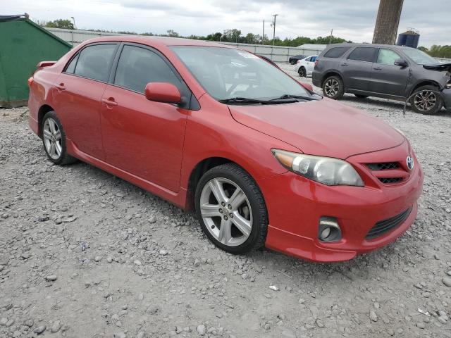 5YFBU4EE5DP151730 - 2013 TOYOTA COROLLA BASE أحمر صورة 4