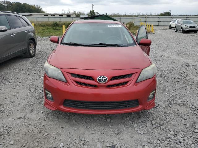 5YFBU4EE5DP151730 - 2013 TOYOTA COROLLA BASE أحمر صورة 5