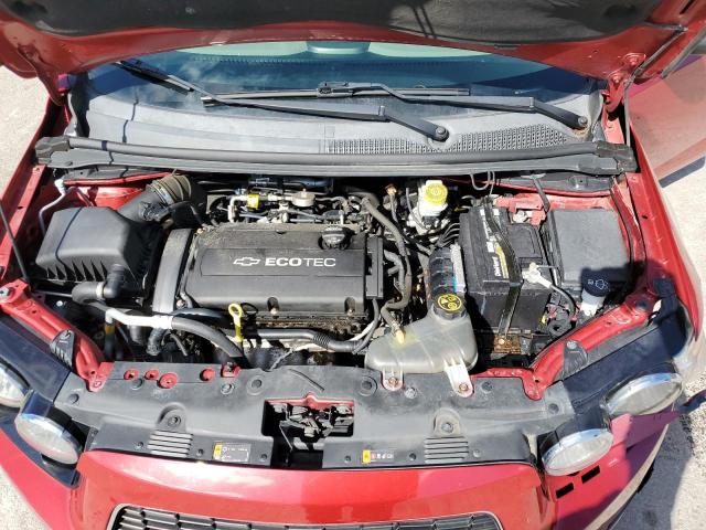 1G1JC5SG4G4149638 - 2016 CHEVROLET SONIC LT أحمر صورة 11