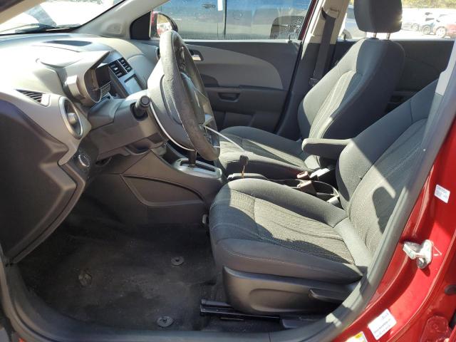 1G1JC5SG4G4149638 - 2016 CHEVROLET SONIC LT أحمر صورة 7