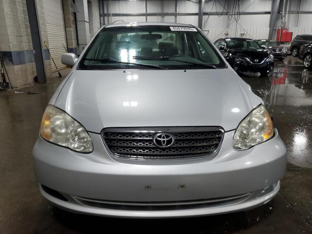1NXBR32E58Z015800 - 2008 TOYOTA COROLLA CE SILVER photo 5