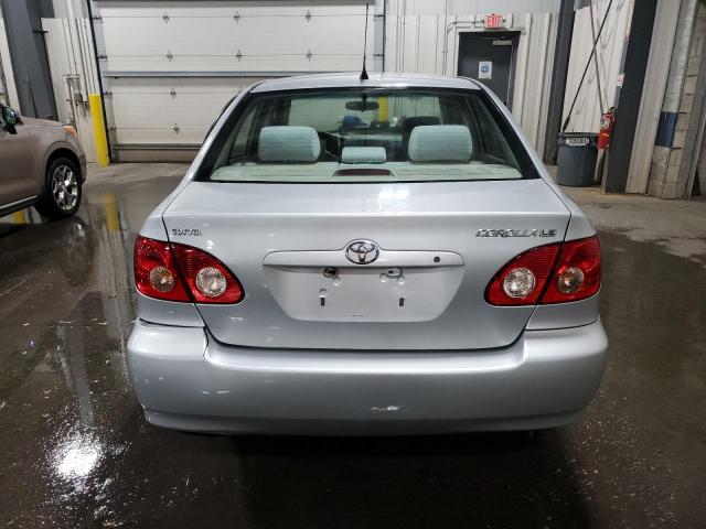 1NXBR32E58Z015800 - 2008 TOYOTA COROLLA CE SILVER photo 6