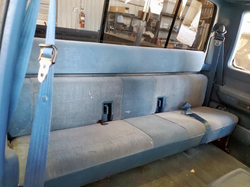 1FTEX14N4RKB50479 - 1994 FORD F150 BLUE photo 10