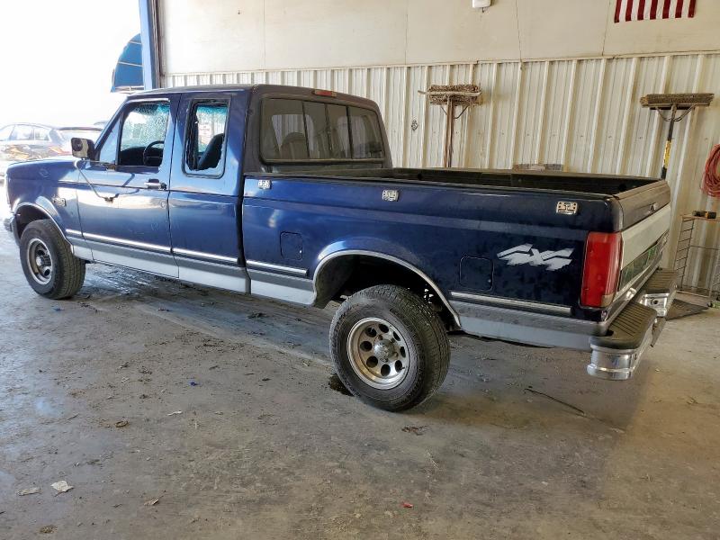 1FTEX14N4RKB50479 - 1994 FORD F150 BLUE photo 2