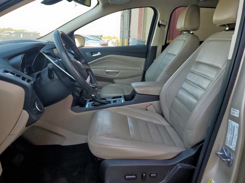 1FMCU0J92HUD40622 - 2017 FORD ESCAPE TITANIUM GOLD photo 7