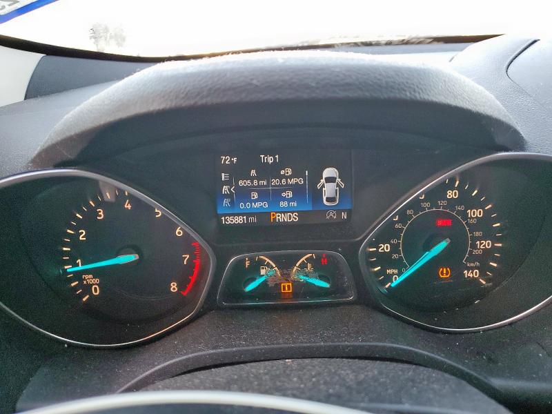 1FMCU0J92HUD40622 - 2017 FORD ESCAPE TITANIUM GOLD photo 9