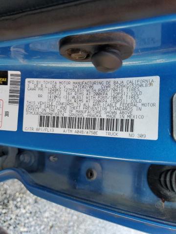 3TMJU62N46M016874 - 2006 TOYOTA TACOMA DOUBLE CAB PRERUNNER BLUE photo 12