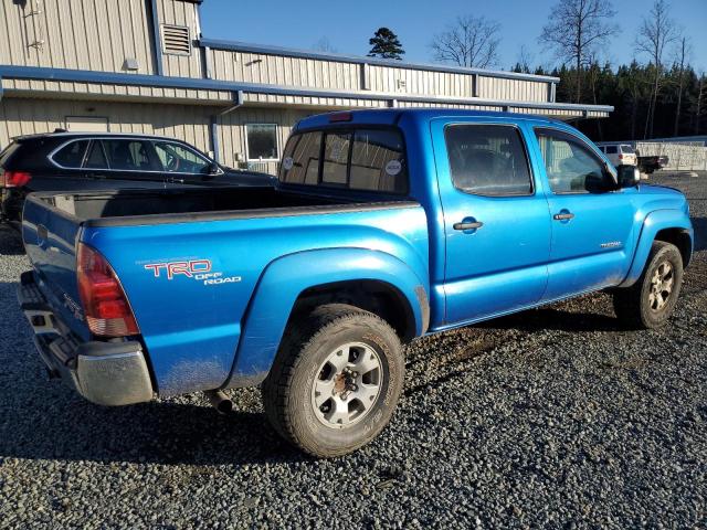 3TMJU62N46M016874 - 2006 TOYOTA TACOMA DOUBLE CAB PRERUNNER BLUE photo 3