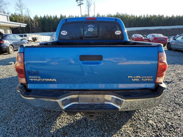 3TMJU62N46M016874 - 2006 TOYOTA TACOMA DOUBLE CAB PRERUNNER BLUE photo 6