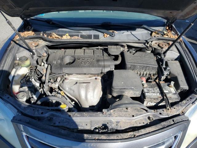 4T4BF3EK2BR168691 - 2011 TOYOTA CAMRY BASE GRAY photo 11