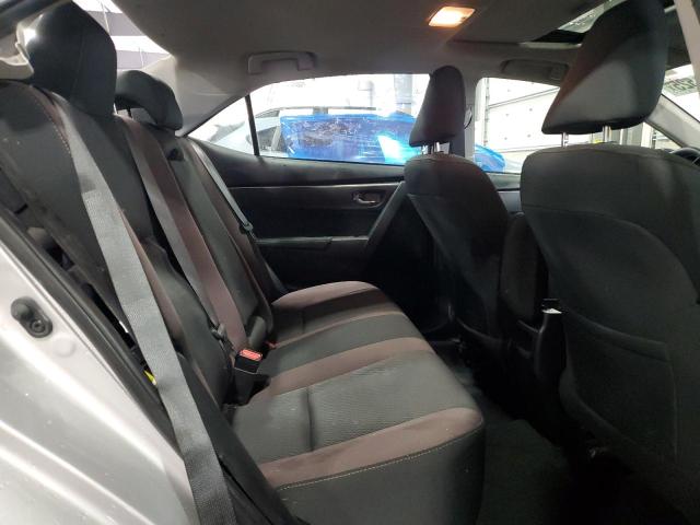 2T1BURHE1KC140813 - 2019 TOYOTA COROLLA L SILVER photo 10