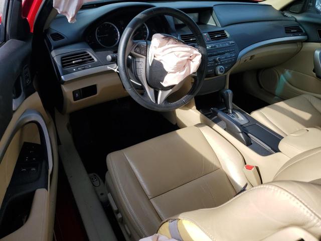 1HGCS2B80BA004618 - 2011 HONDA ACCORD EXL RED photo 8