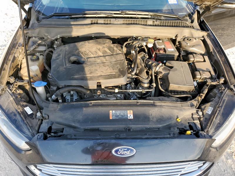 3FA6P0HD2GR314357 - 2016 FORD FUSION SE BLACK photo 11