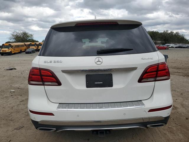 4JGDA5HB2JB082591 - 2018 MERCEDES-BENZ GLE 350 4MATIC WHITE photo 6