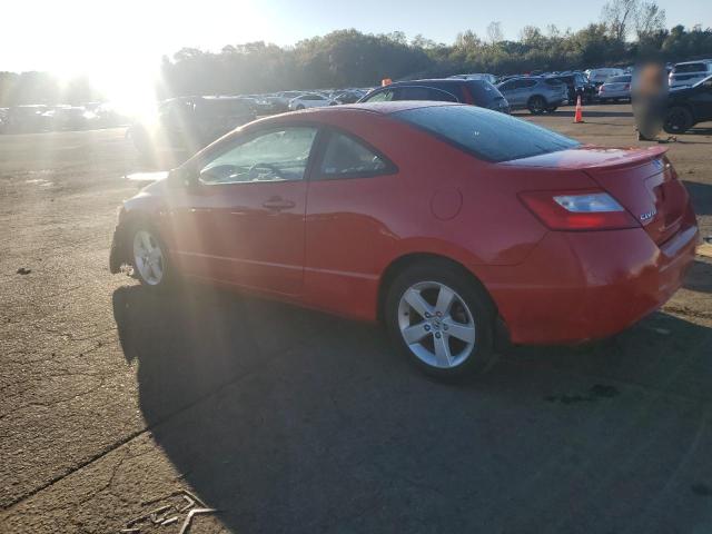 2HGFG12887H509033 - 2007 HONDA CIVIC EX RED photo 2