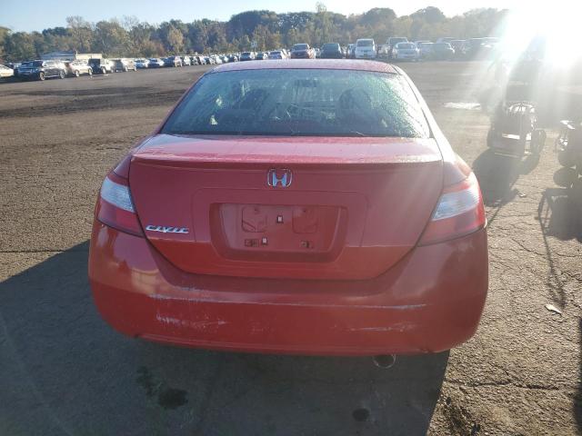 2HGFG12887H509033 - 2007 HONDA CIVIC EX RED photo 6
