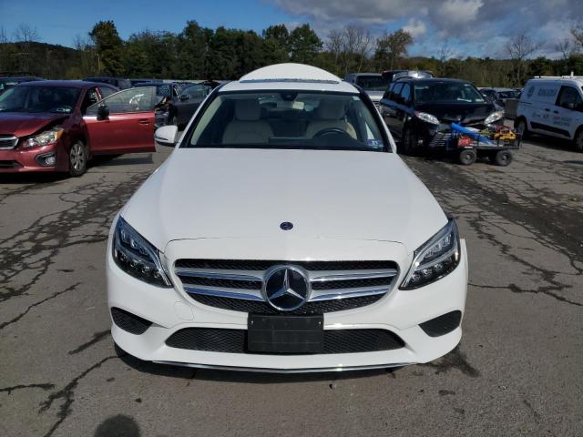 55SWF8EB8KU320476 - 2019 MERCEDES-BENZ C 300 4MATIC WHITE photo 5
