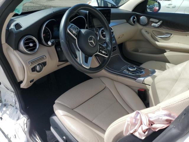 55SWF8EB8KU320476 - 2019 MERCEDES-BENZ C 300 4MATIC WHITE photo 8