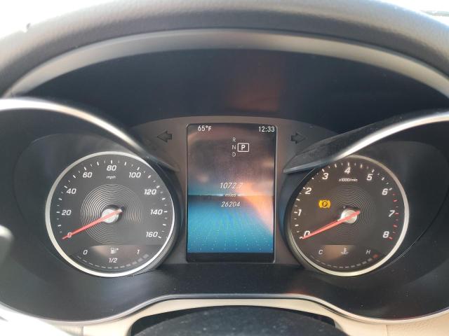 55SWF8EB8KU320476 - 2019 MERCEDES-BENZ C 300 4MATIC WHITE photo 9