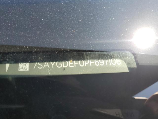 7SAYGDEF0PF697106 - 2023 TESLA MODEL Y Կապույտ լուսանկար 12