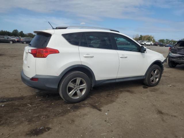 2T3WFREV2FW135440 - 2015 TOYOTA RAV4 XLE WHITE photo 3
