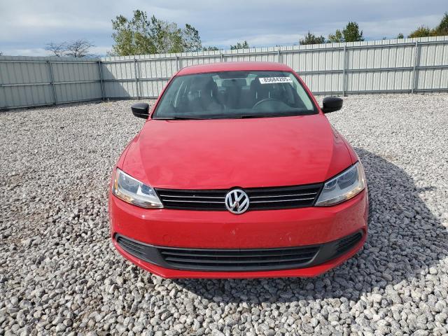 3VW1K7AJ9CM353897 - 2012 VOLKSWAGEN JETTA BASE Կարմիր լուսանկար 5