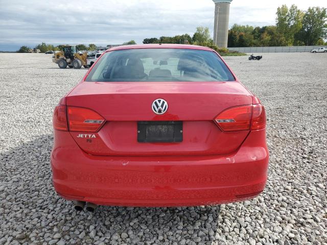 3VW1K7AJ9CM353897 - 2012 VOLKSWAGEN JETTA BASE Կարմիր լուսանկար 6
