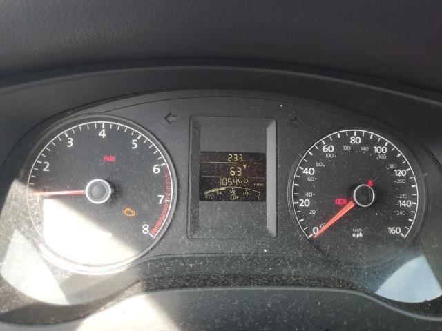 3VW1K7AJ9CM353897 - 2012 VOLKSWAGEN JETTA BASE Կարմիր լուսանկար 9