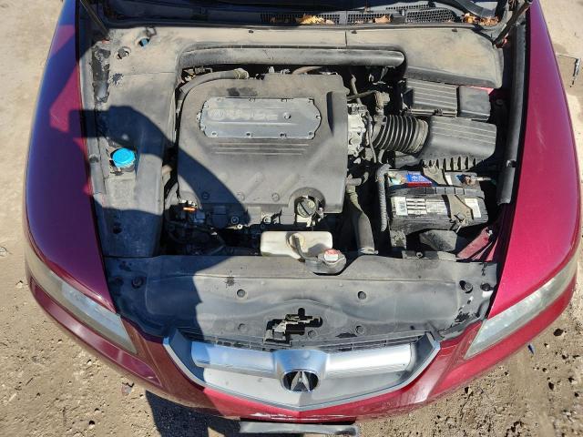 19UUA66295A064129 - 2005 ACURA TL RED photo 11