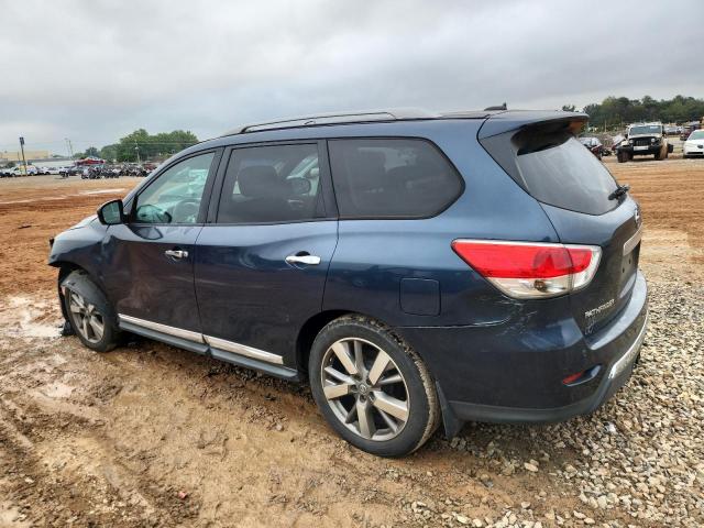 5N1AR2MN5EC638998 - 2014 NISSAN PATHFINDER S BLUE photo 2