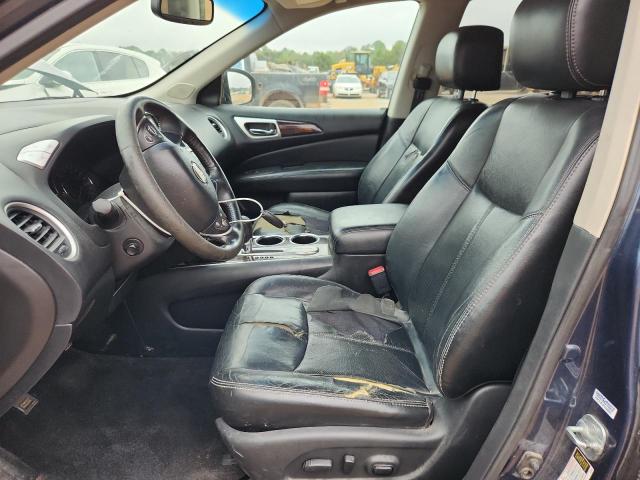 5N1AR2MN5EC638998 - 2014 NISSAN PATHFINDER S BLUE photo 7