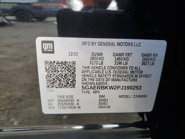 5GAERBKW2PJ190253 - 2023 BUICK ENCLAVE ESSENCE 黑色 照片 14