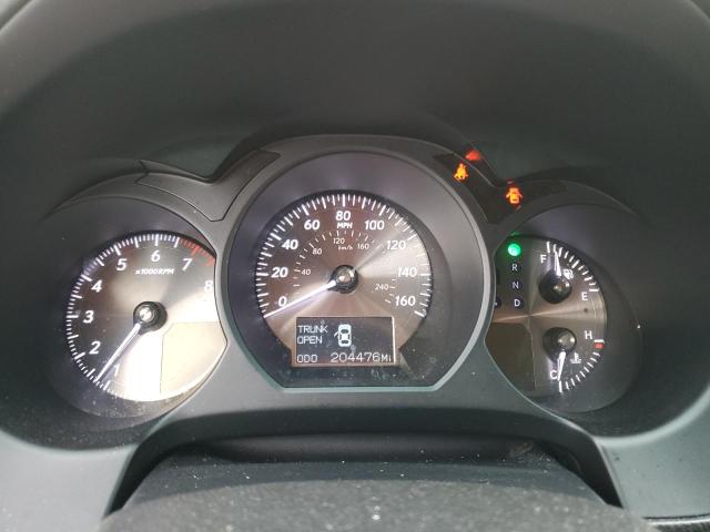 JTHCE1KS7A0027604 - 2010 LEXUS GS 350 SILVER photo 9