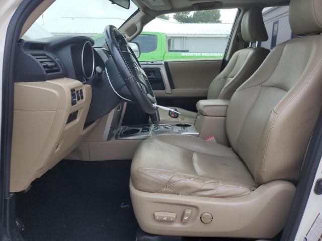 JTEZU5JR4A5002811 - 2010 TOYOTA 4RUNNER SR5 Biały zdjęcie 7